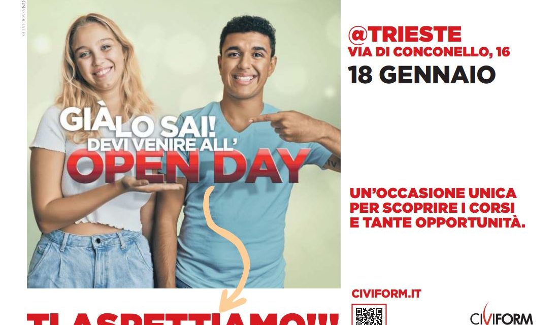 Open Day al Civiform: scopri il tuo futuro!