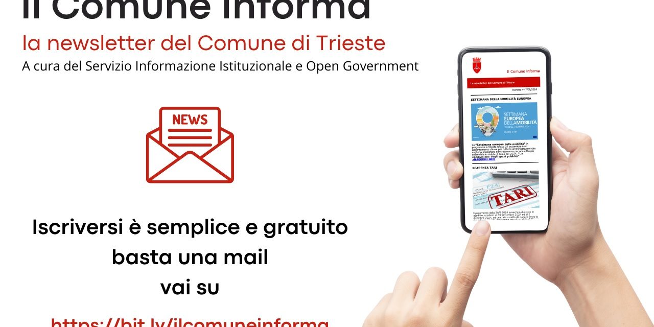 “Il Comune Informa”: al via il nuovo canale informativo di newsletters dell’amministrazione