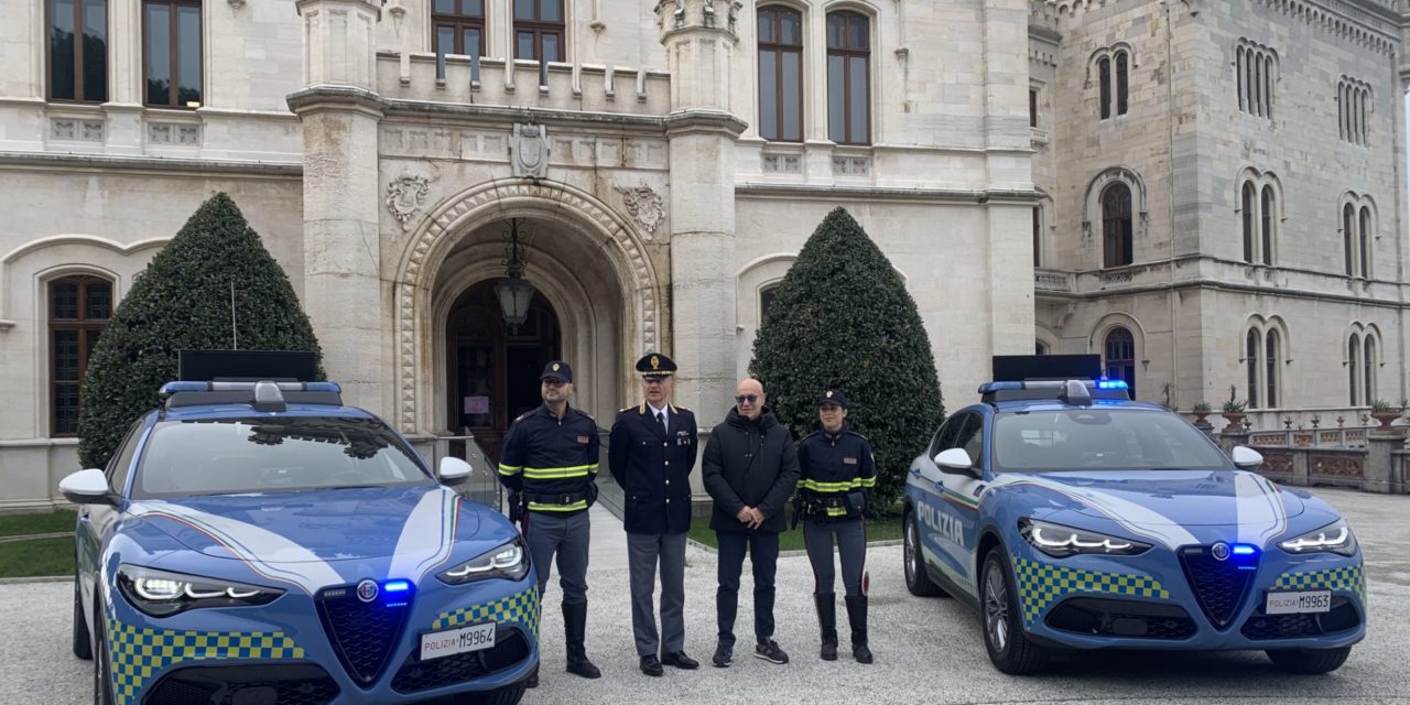 ALFA ROMEO STELVIO PER LA POLIZIA STRADALE DI TRIESTE