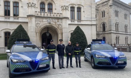 ALFA ROMEO STELVIO PER LA POLIZIA STRADALE DI TRIESTE