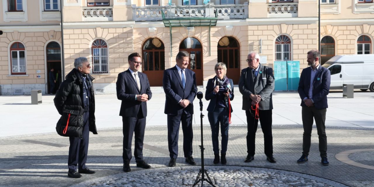 Gorizia/Nova Gorica: presentato il nuovo volto di Piazza Transalpina/Trg EvropeE, La piazza transfrontaliera è pronta per l’inaugurazione di GO! 2025