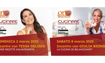 Cucinare 2025: Tessa Gelisio e Giulia Biondi protagoniste degli incontri sulla sostenibilità alimentare