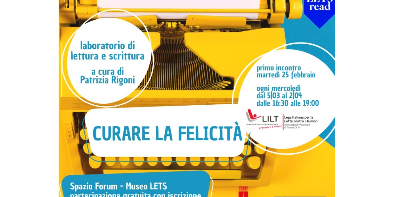 Curare la felicità: laboratorio di lettura e scrittura creativa