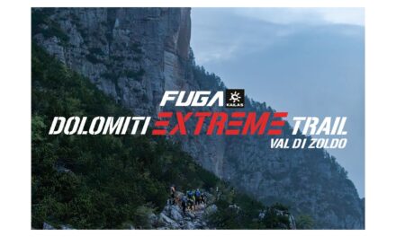 Dolomiti Extreme Trail della Val di Zoldo: il title sponsor è KAILAS FUGA