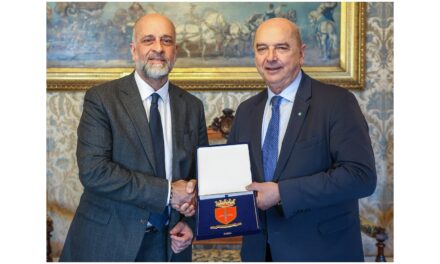 IL SINDACO ROBERTO DIPIAZZA HA RICEVUTO IL NUOVO DIRETTORE DELLA SEDE DI TRIESTE DELLA BANCA D’ITALIA, MASSIMO GALLO