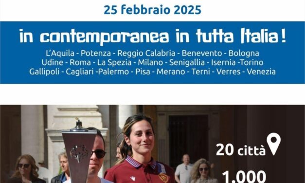 UDINE OSPITA LA TORCIA DI SPECIAL OLYMPICS PER LA COMMUNITY RUN VERSO TORINO 2025