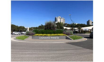 Lignano Pineta: al via i lavori per la nuova rotatoria in Piazza Marcello D’Olivo