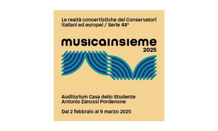 PORDENONE, ARRIVA IL PREMIO MUSICAINSIEME! DOMENICA 23 FEBBRAIO LEZIONE CONCERTO DEL VINCITORE, PAOLO FURLAN