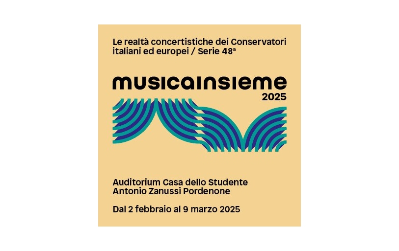 PORDENONE, ARRIVA IL PREMIO MUSICAINSIEME! DOMENICA 23 FEBBRAIO LEZIONE CONCERTO DEL VINCITORE, PAOLO FURLAN