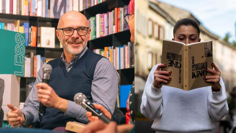 PRESENTAZIONE DELL’EDIZIONE BILINGUE ITALIANO-SLOVENA DEL LIBRO “NOSTRO CINE QUOTIDIANO / NAŠ VSAKDANJI KINO” DI SANDRO SCANDOLARA ALL’ANTICO CAFFÈ SAN MARCO