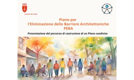 MERCOLEDÌ 26 FEBBRAIO ALLE 17 IN SALA LUTTAZZI IL PRIMO INCONTRO SUL PIANO PER L’ELIMINAZIONE DELLE BARRIERE ARCHITETTONICHE (PEBA)