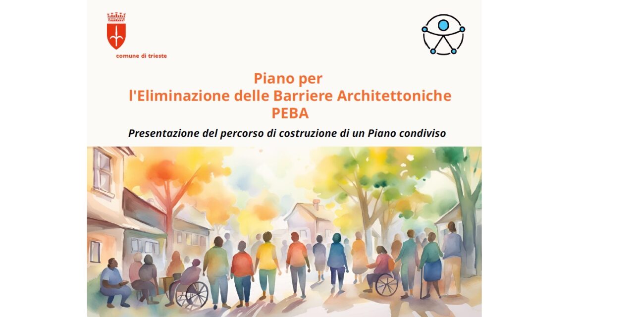 MERCOLEDÌ 26 FEBBRAIO ALLE 17 IN SALA LUTTAZZI CONVEGNO “PIANO PER L’ELIMINAZIONE DELLE BARRIERE ARCHITETTONICHE (PEBA)”