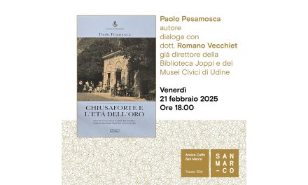 Paolo Pesamosca presenta all’Antico Caffè San Marco il suo libro “Chiusaforte e l’età dell’oro”