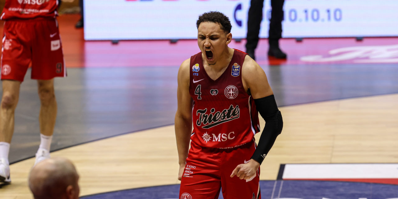 TRIESTE VINCE IN CASA! TORTONA SCONFITTA 86-72