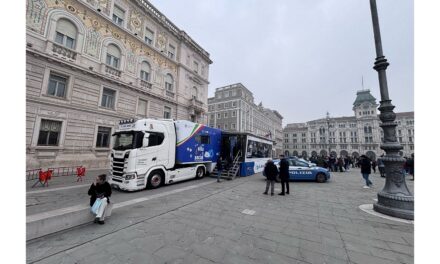 UNA VITA DA SOCIAL: IL TRUCK HA RAGGIUNTO TRIESTE