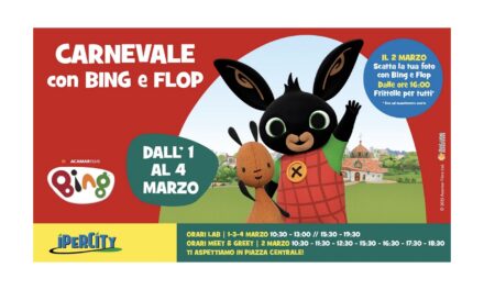 Padova: i personaggi di BING in un evento per bambini, con giochi e laboratori