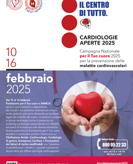 Cardiologie Aperte 2025: prevenzione e sensibilizzazione sulle malattie cardiovascolari