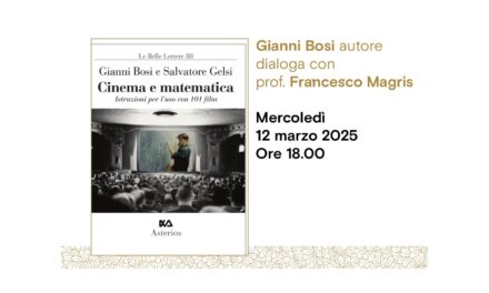 Gianni Bosi presenta all’Antico Caffè San Marco “Cinema e Matematica” (edizioni Asterios)