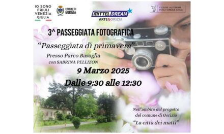 LA CITTÀ DEI MATTI-COMUNE DI GORIZIA: DOMENICA 9 MARZO LA TERZA E ULTIMA PASSEGGIATA FOTOGRAFICA AL PARCO BASAGLIA