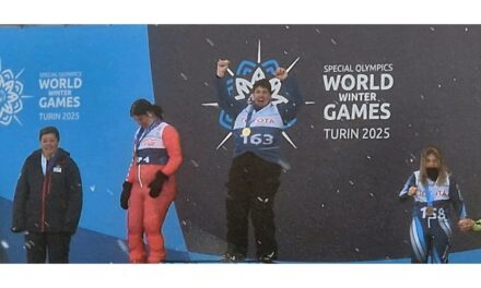 E’ ORO!!!! LA SCIATRICE FRIULANA CATERINA PLET PORTA A CASA L’AMBITA MEDAGLIA AI GIOCHI MONDIALI WORLD WINTER GAMES